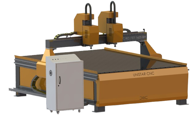dual head cnc wood router