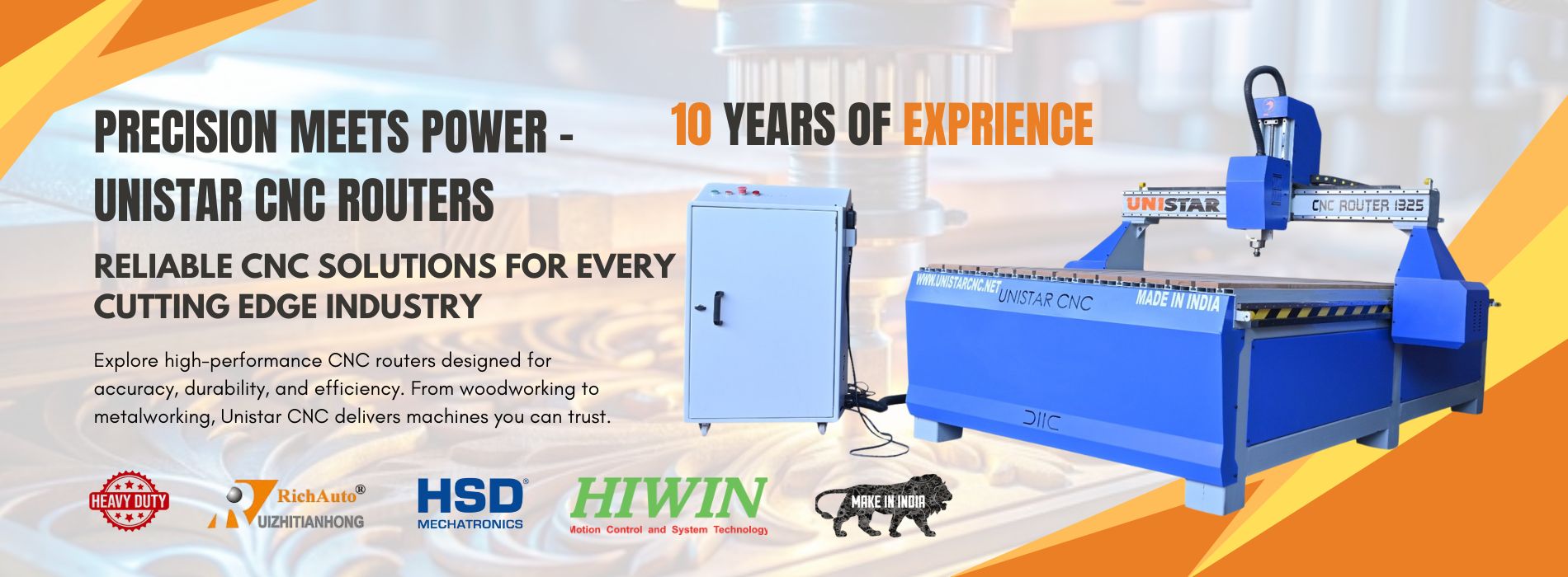 unistar cnc banner home b