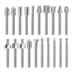 Wood Carving Bits Router Carbide Engraving Bits for Dremel,